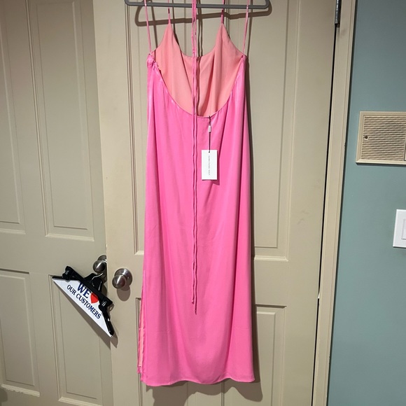 NWT Something Navy Silky Essential Slip Dress - Picture 5 of 15